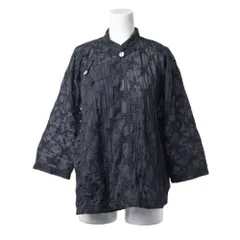 tricot COMME des GARCONS AD2021 TH-T012 フローラル刺繍 チャイナ シャツ ジャケットのサムネイル
