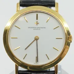 VACHERON CONSTANTIN ヴァシュロン・コンスタンタン パトリモニー 39027 YG×革 手巻き 白文字盤のサムネイル