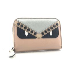 FENDI フェンディ バグスアイ モンスター スタッズ付き ジップ