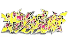 【中古】バッジ・ピンズ(キャラクター) ピカチュウ 「ポケットモンスター Pokemon Center SHIBUYA Graffiti Art ピンズコレクション」 ポケモンセンター限定のサムネイル