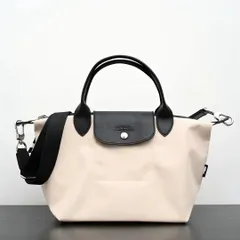 【新品未使用】LONGCHAMP ロンシャン ル プリアージュ エナジートップハンドルバッグ XS-S-M 象牙の白のサムネイル