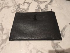 SAINT LAURENT クラッチバッグ クロコ型押し - メルカリ