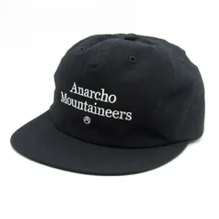 MOUNTAIN RESEARCH マウンテンリサーチ キャップ MTR4200 A.M. Cap 2025CC Anarcho Mountaineers ブラック 黒   47000216のサムネイル