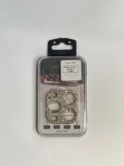 iPhone13 Pro / iPhone13 ProMaxカメラレンズカバー（ラインストーン付き）ゴールド cam-056 【TS】