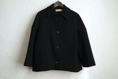 25SS 襟レザー切替デニムカバーオールジャケット / JIL SANDER(ジル
