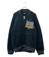 ディースクエアード ジップアップ ニット ジャケット メンズ SIZE L DSQUARED2のサムネイル