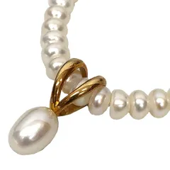 ミキモト MIKIMOTO K18 ベビーパール ネックレス ミキモト パールネックレス 美品 aq13041のサムネイル