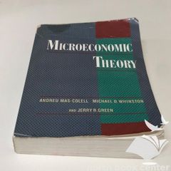 microeconomic theory mwg ミクロ経済学 - メルカリ