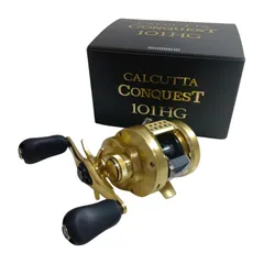 SHIMANO シマノ 04237 釣り用品 リール ベイトリール 21カルカッタコンクエスト 101HG 程度B 箱付のサムネイル