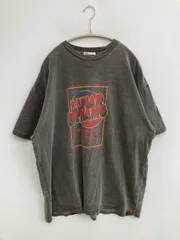 JaVa ジャバ Tシャツ/カットソー M グレー 前面プリント バックプリント ミドル丈 半袖 クルーネック(丸首) メンズ レディースのサムネイル