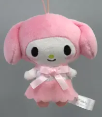 【中古】キーホルダー マイメロディ(E/ピンク) カラーリボンマスコット 「マイメロディ」