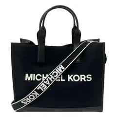 MICHAEL KORS マイケルコース COOPER クーパー 37S5LCOT4U ブラック キャンバス×レザー トートバッグ メンズ 【中古】 22605R41のサムネイル