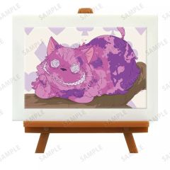 手描きイラスト 不思議の国のアリスシリーズ チェシャ猫 擬人化(女