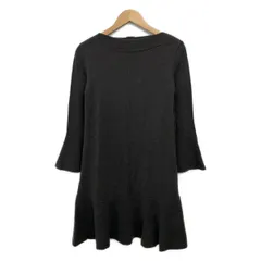 EPOCA(エポカ) ワンピース サイズ38 M レディース - グレー ボートネック/長袖/ひざ丈/ニット/レースのサムネイル