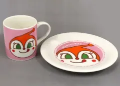 【中古】食器 ドキンちゃん マグ&ケーキ皿セット 「それいけ! アンパンマン」のサムネイル