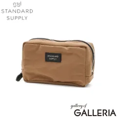 【正規取扱店】 スタンダードサプライ ポーチ レディース メンズ 小さめ 小物入れ STANDARD SUPPLY ブランド 可愛い ミニポーチ 軽量 日本製 SIMPLICITY SQUARE POUCH MS MOCHAのサムネイル