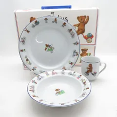 ROYAL COPENHAGEN ロイヤルコペンハーゲン ジュリアス 子供用 マグカップ ボウル プレート 3点 セット テディベア キッズ SM5493B3 のサムネイル