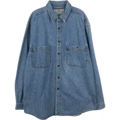 古着 90年代 リーバイス Levi's 長袖 デニムシャツ メンズL相当 ヴィンテージ/eaa652025