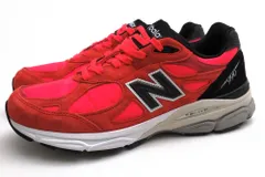 ニューバランス／NEW BALANCE シューズ スニーカー 靴 ローカット メンズ 男性 男性用 スエード スウェード レザー 革 本革 レッド 赤  M990PL3 Red Suedeのサムネイル