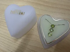 TSUTSUMI K14WG ペリドットプチネックレス ホワイトゴールド ネックレス K14 ツツミのサムネイル