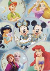 [중고] 포스터 Disney 스페셜 포스터 집합 (디즈니 캐릭터) [이치 반 쿠지 Disney World of Imagination] SP상