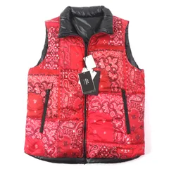 未使用品▼TATRAS タトラス 20AW MTAT20A4729-D AGATONE アガトーネ ペイズリー柄 ワッペン付き リバーシブル ダウンベスト 2 正規品のサムネイル