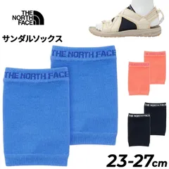 ザ・ノース・フェイス サンダルソックス メンズ レディース THE NORTH FACE TNFサンダルバンド 薄手 サンダル用靴下 23-27cm 男女兼用 フットカバー つま先なし 抗菌 防臭 蒸れ防止 靴擦れ防止  くつ下 靴下    /NN82616のサムネイル