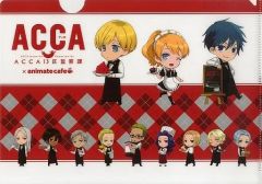 [중고] 클리어 파일 집합 A4 클리어 파일 [ACCA13구 감찰과×animatecafe]
