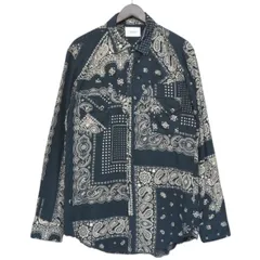 The Letters　ザレターズ　Bandana Flannel Shirt　バンダナフランネルシャツ　LS001A　8054000248223のサムネイル