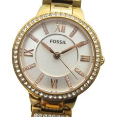 Fossil ES3284 Quartz Watch with Roman Numerals and Jewels, Gold Tone ■GY18 /MQ