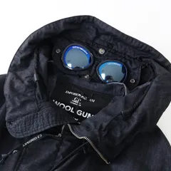 C.P. COMPANY EMPORIO ARMANI WOOL GUM  GOGGLE JACKET 52 ｜Navy ゴーグルジャケット Archive コラボ 希少【2400014832525】のサムネイル