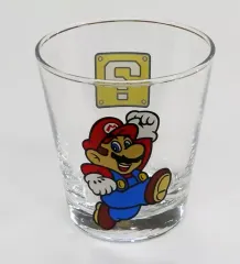 【中古】マグカップ・湯のみ マリオ＆ハテナブロック(スーパーマリオ) グラス 「Nintendo TOKYO」のサムネイル