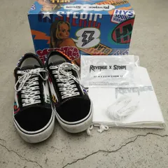 正規 HYSTERIC GLAMOUR ヒステリックグラマー × REVENGE STORM リベンジ ストーム ローカット スニーカー シューズ 黒 サイズ9 3817Q★4のサムネイル
