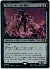 FOIL/MTG/英語版/滅殺者ウルトロン/Ultron the Annihilator/マーベル