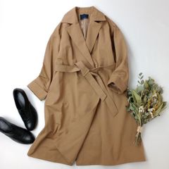 GALLARDAGALANTE Buttonless Long Coat Trench /26A