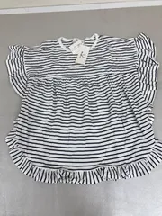 送料無料★新品タグ付き★KUMIKYOKU クミキョク　組曲★半袖Tシャツ　ボーダートップス★女の子　キッズ　140 子供　#80623sclのサムネイル