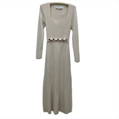 Knit dress, ZARA, size M, long sleeves, long length