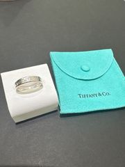 Tiffany & Co. 1837 リング シルバー ナローリング 約10号 - メルカリ