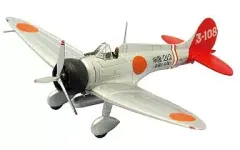 【中古】食玩 プラモデル 02A 96式2号2型艦戦 第12海軍航空隊 「ウイングキットコレクション Vol.9 WWII 初期戦闘機編」のサムネイル