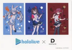 【中古】シール・ステッカー 兎田ぺこら&宝鐘マリン&ときのそら ステッカー 「バーチャルYouTuber ホロライブ×ダーツライブ」 ダーツプレイ特典のサムネイル