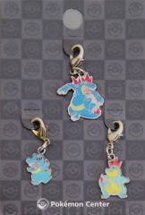 [Used] Keychains: 158. Totodile, 159. Croconaw, and 160. Feraligatr - National Pokédex Metal Charms (Set of 3) "Pokémon"
