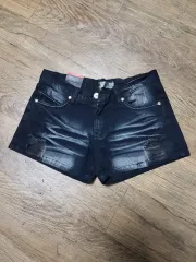 新品)デニム ダメージ ショートパンツ S 2枚 まとめ