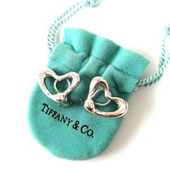 ティファニー Tiffany オープンハートピアス ヴィンテージ - メルカリ