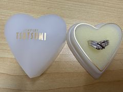 ジュエリーツツミ イニシャルM ネックレス ペンダント／ k14 