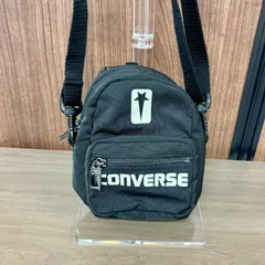 (n125) Converse × Rick Owens DRKSHDW Mini Go Lo Backpack Black コンバース リックオウエンス ダークシャドウ ミニバッグパック ポーチ クロスボディバッグ 2WAY ミニマムバッグ ブラックのサムネイル