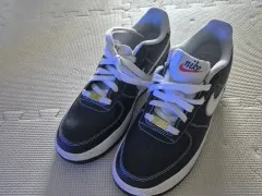 NIKE AIR FORCE 1 '07 FIRST USE BLACK WHI