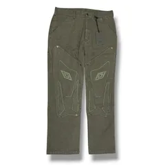 未使用 UMBRO  × Slam Jam Shinguard Canvas Pants シンガードキャンバスパンツ  アンブロ  × スラムジャム UBMW0338FA213 ダークオリーブ S （17152M）のサムネイル