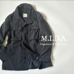 M.I.D.A / ナイロン　ミリタリー シャツ ジャケット