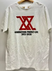 GENERATIONS ツアーTシャツ(GENERATIONS PERFECT LIVE 2012-2020) ホワイト サイズL LDH PERFECT YEAR 2020『INFINITY』のサムネイル