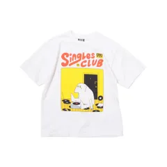 SUB POP サブポップ S/S PRINT TEE "SINGLES CLUB Vol.8" 半袖Tシャツ オフィシャル バンドTシャツ ブラック Lサイズ WHITEのサムネイル